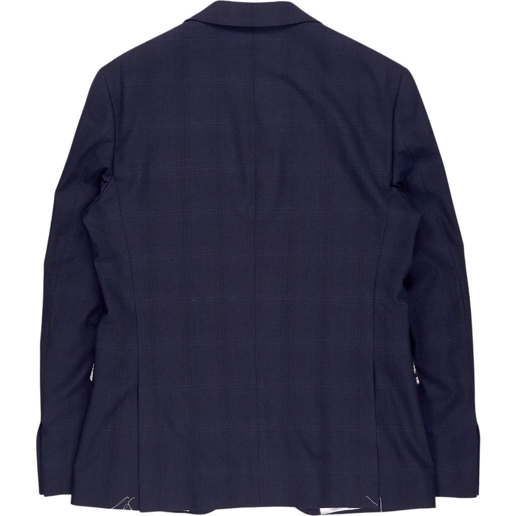 French Connection Navy Check Suit Jacket