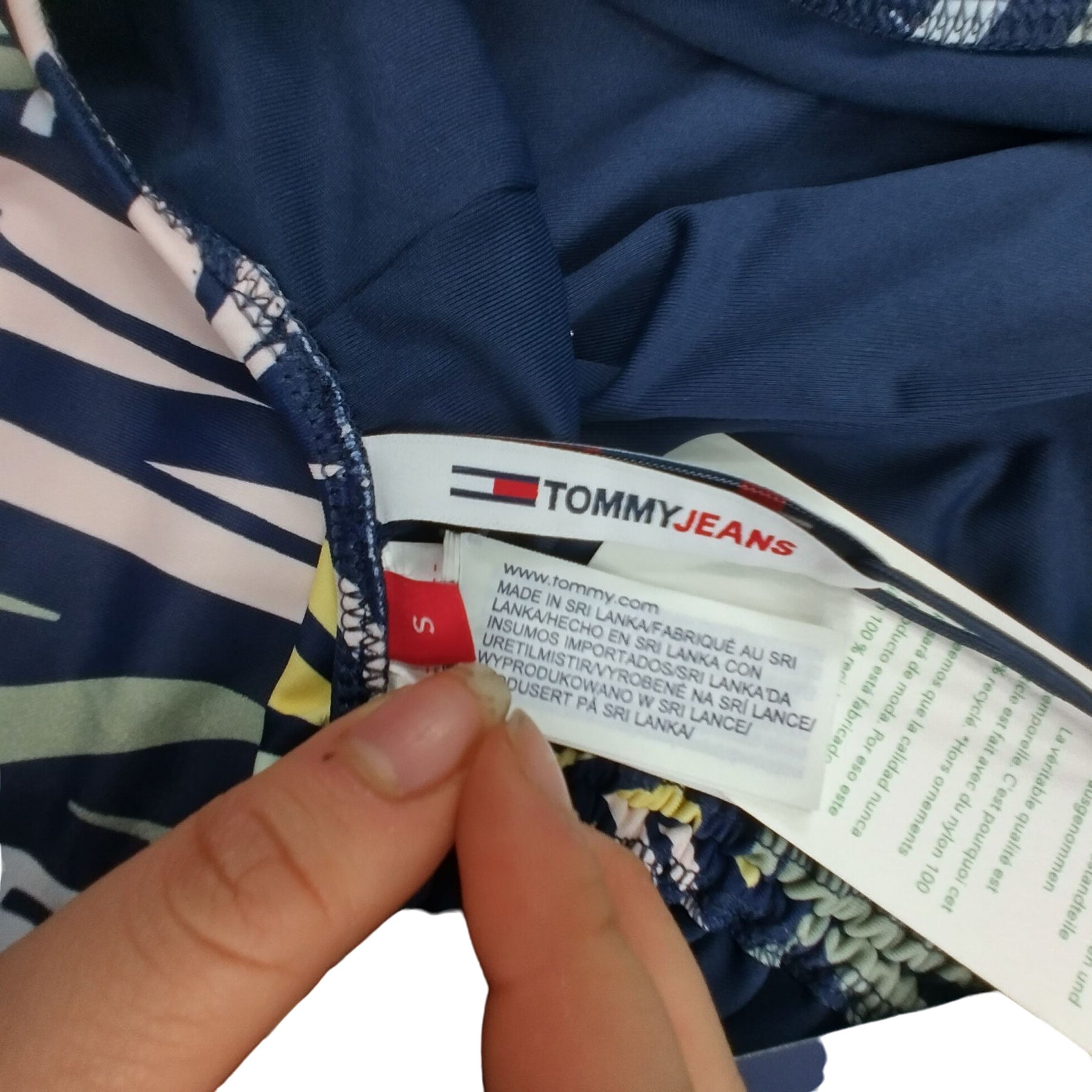 Tommy Jeans Multi Pattern Swimsuit