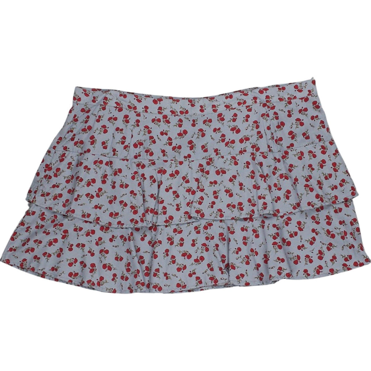 Motel Blue Floral Lovisa Mini Skirt