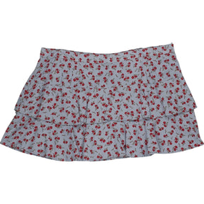 Motel Blue Floral Lovisa Mini Skirt