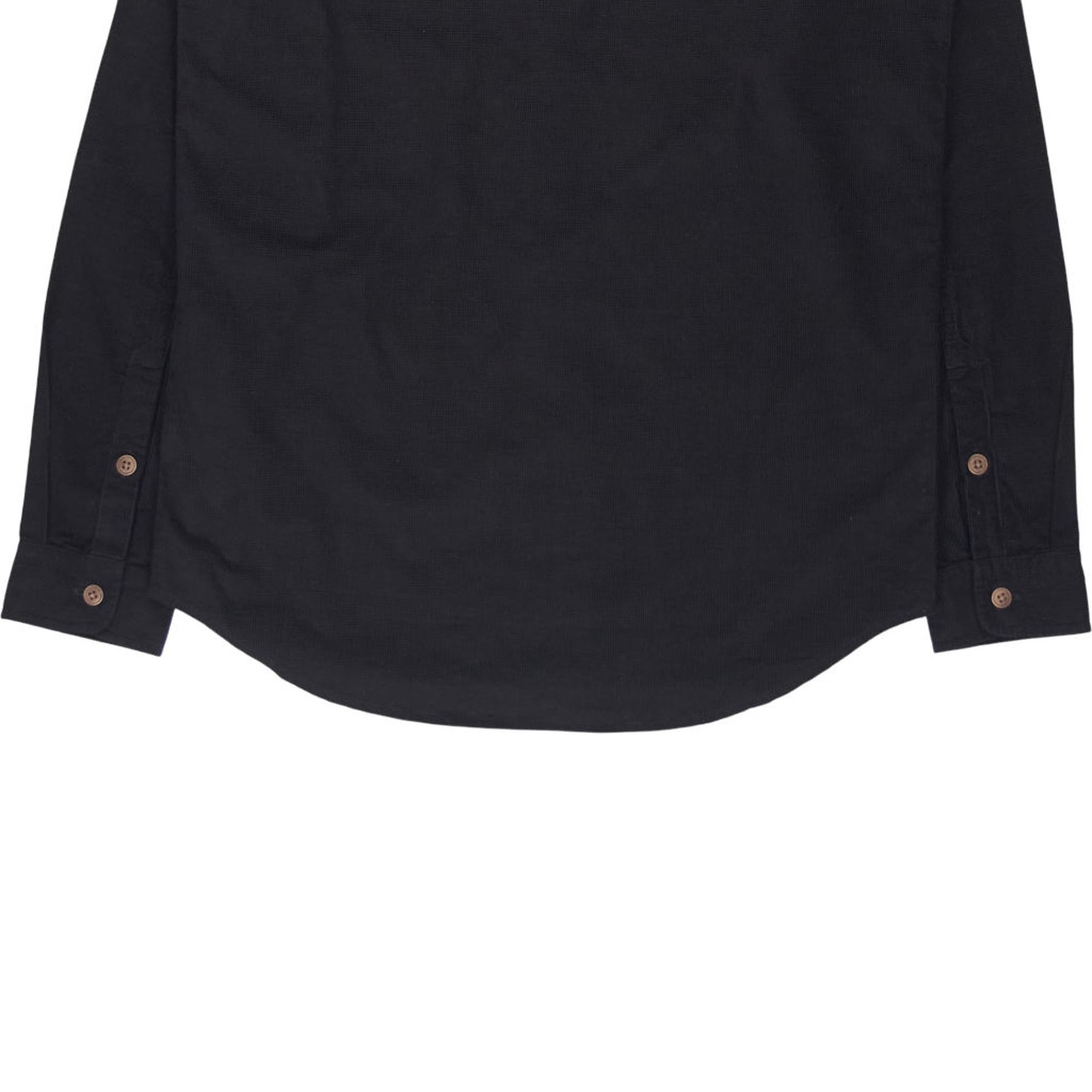 Folk Black Relaxed Barcocheck Shirt