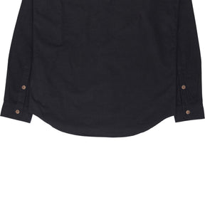 Folk Black Relaxed Barcocheck Shirt