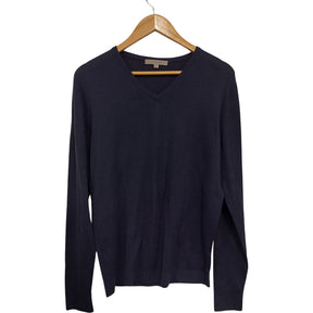 Marcus Law Navy Wool Jumper