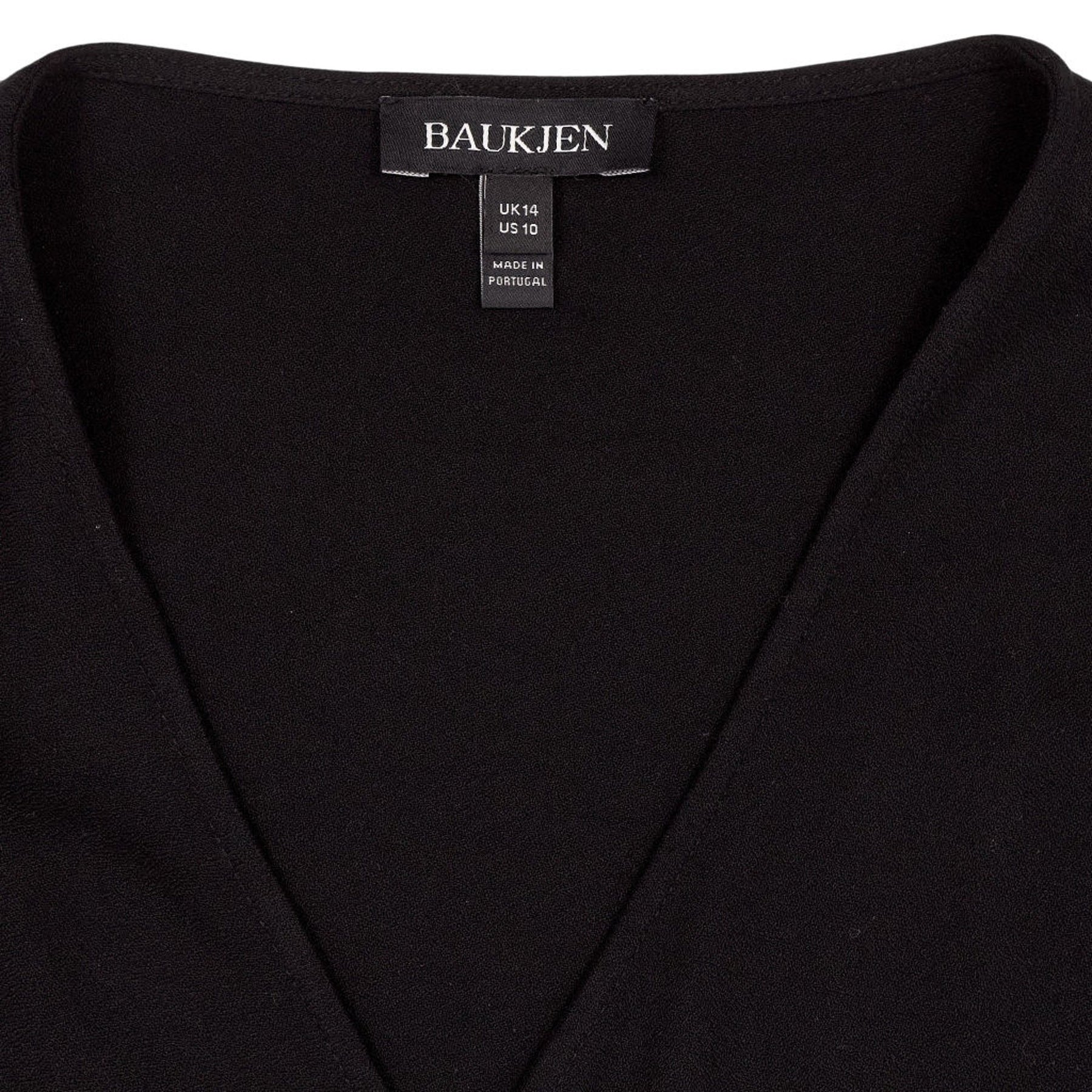 Baukjen Black Wrap Top