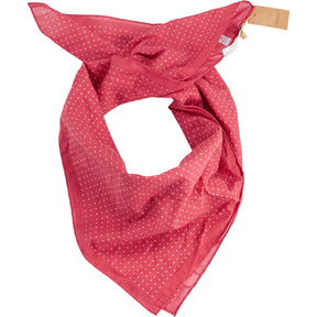 Anderson & Sheppard Red Spotted Cotton Neckerchief