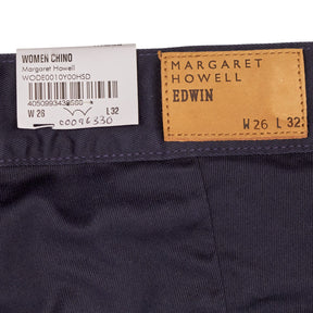 Margaret Howell X EDWIN Navy Chino Trousers