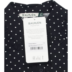 Baukjen Black Polka Dot Dolly Blouse