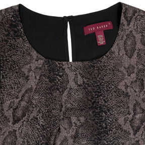 Ted Baker Snake Print Dress