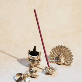 Golden Altar Incense Stick Holders - 2 designs