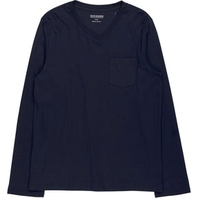 Schiesser Navy Organic Cotton Pajamas