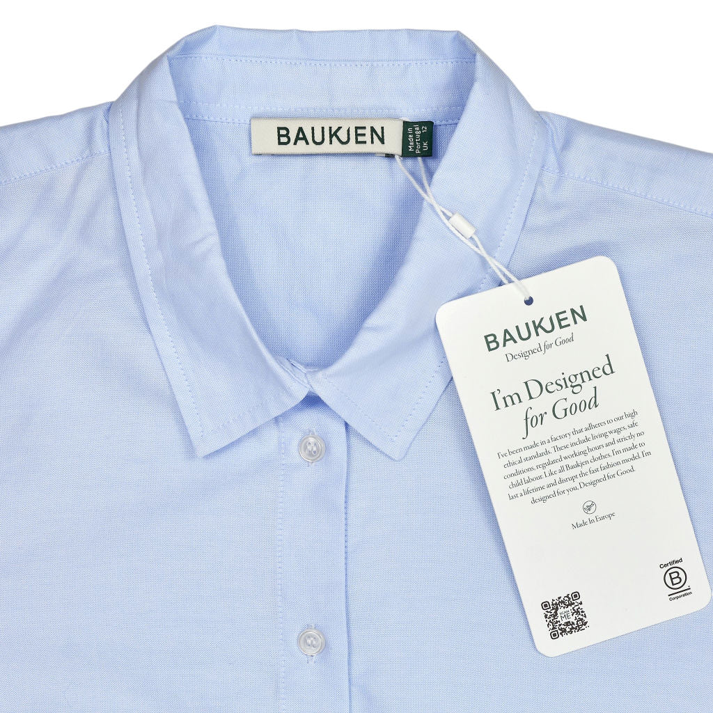 Baukjen Pale Blue Kaya Organic Cotton Shirt