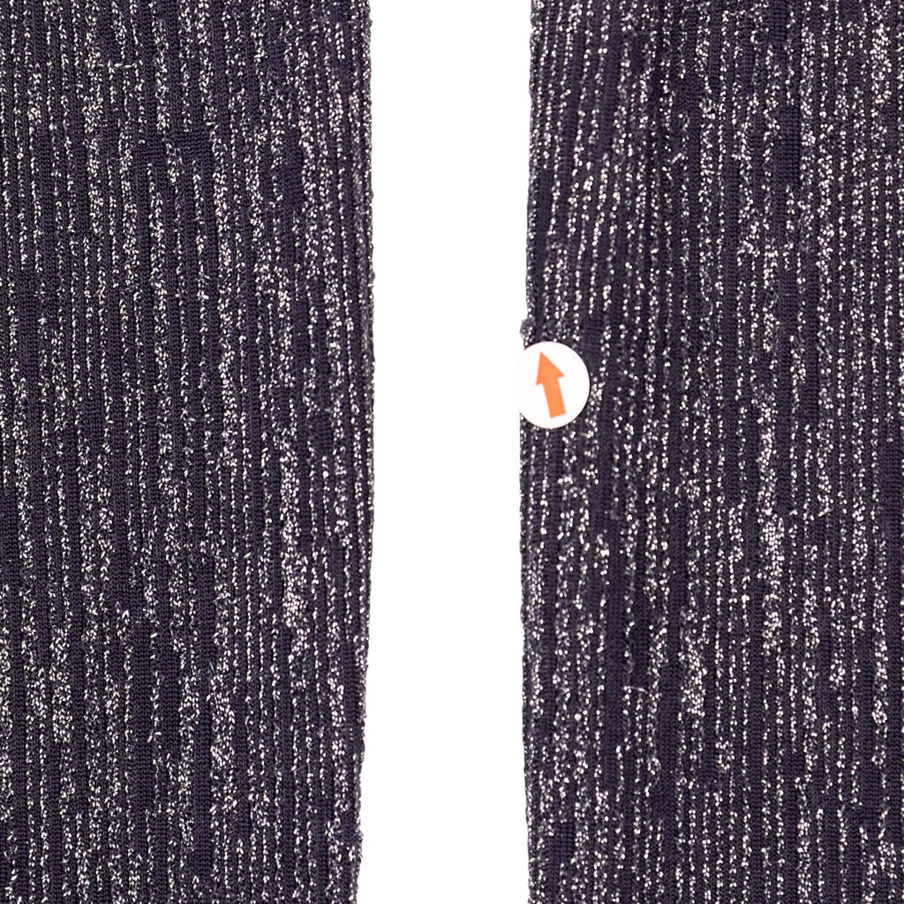 WYSE  Midnight Silver Isla Plisse Trousers