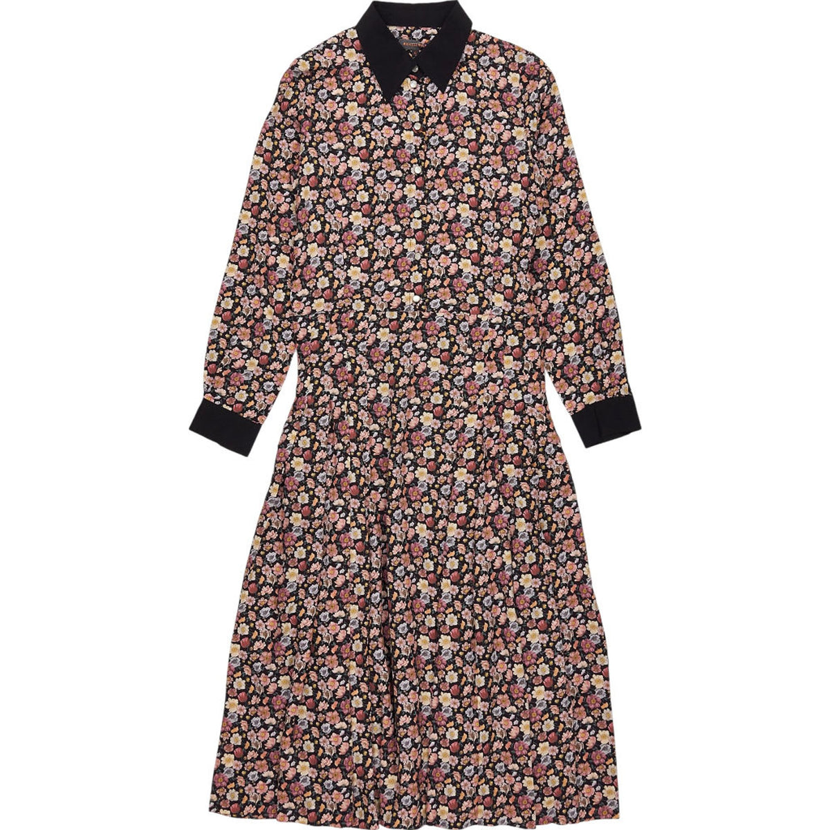 Really Wild Rose Floral Liberty Silk Dress