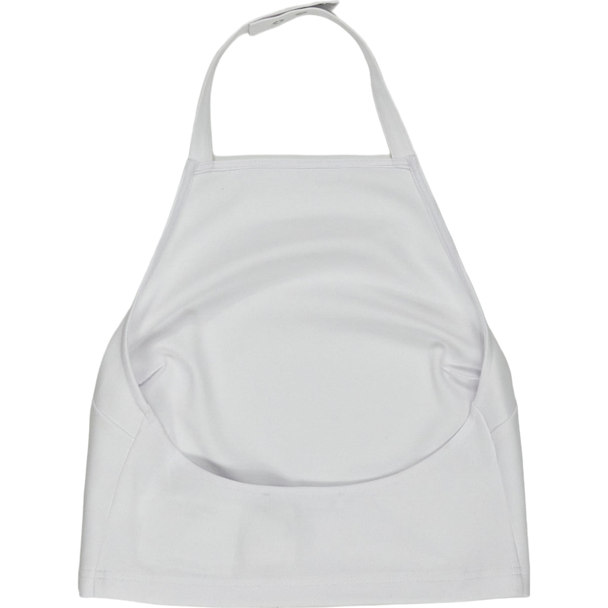 Calvin Klein Jeans Bright White Sheen Halter Top