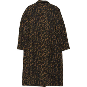 Wyse Leopard Print Long Coat