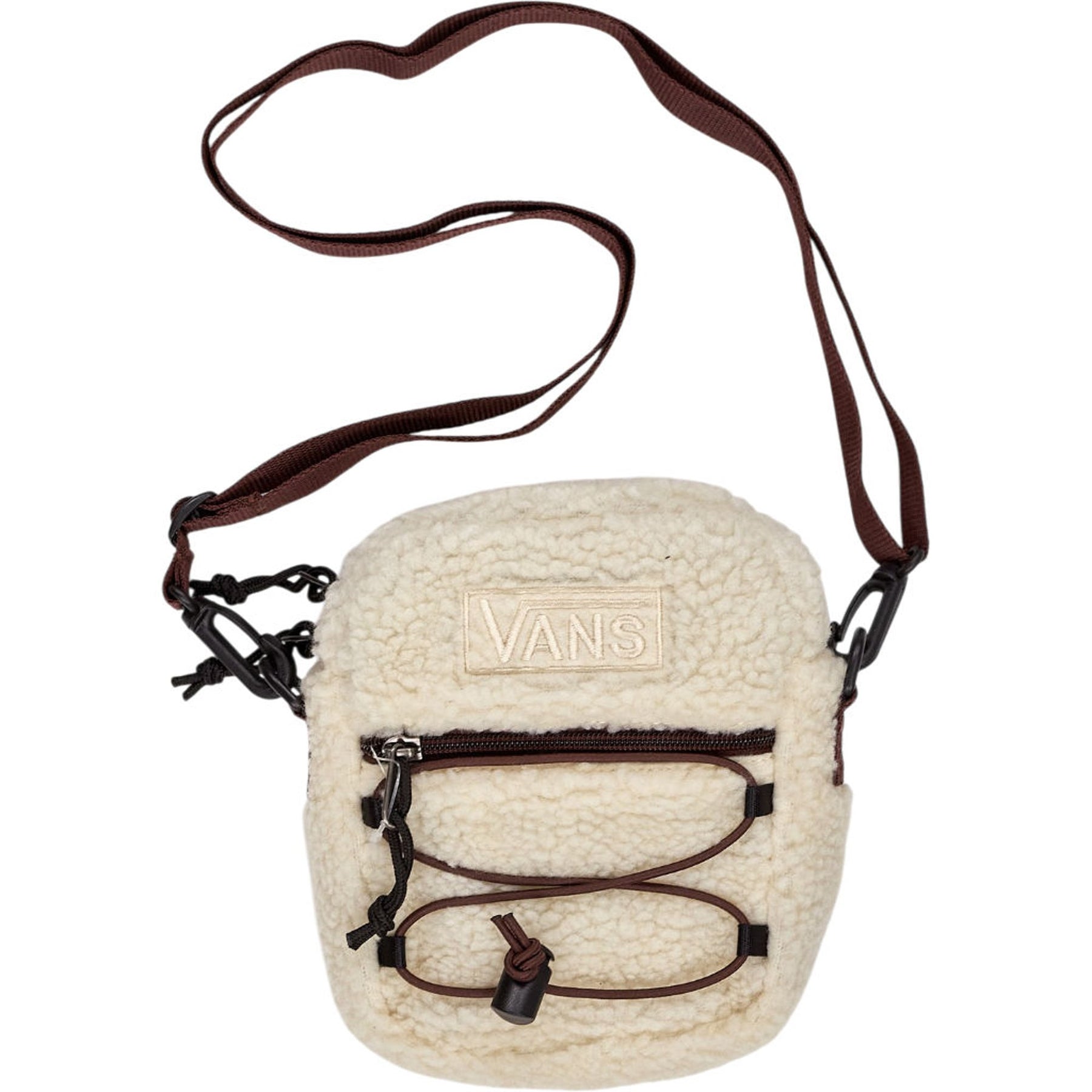 Vans Cream Sherpa Crossbody Bag