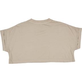 Calvin Klein Beige Baby Crop T-Shirt