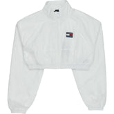 Tommy Jeans White Cropped Jacket