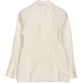 Baukjen White Whitley Linen Blazer
