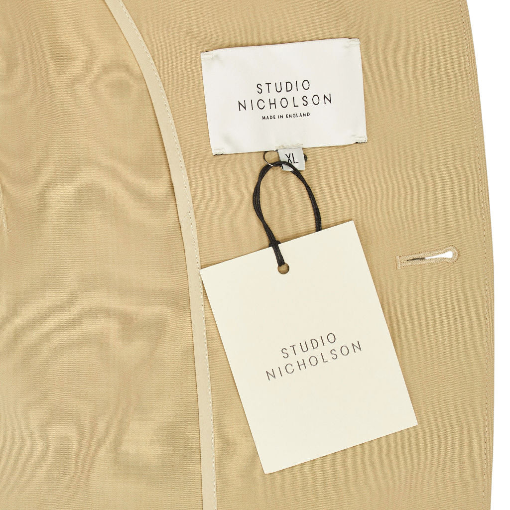 Studio Nicholson Biscuit Soft Tailored Jacket