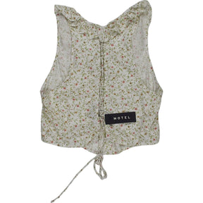 Motel Floral Crop Top