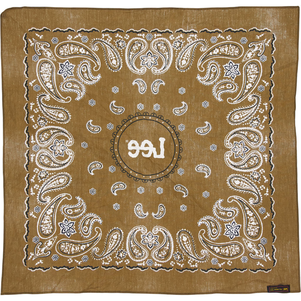 Lee Brown Bandana Handkerchief