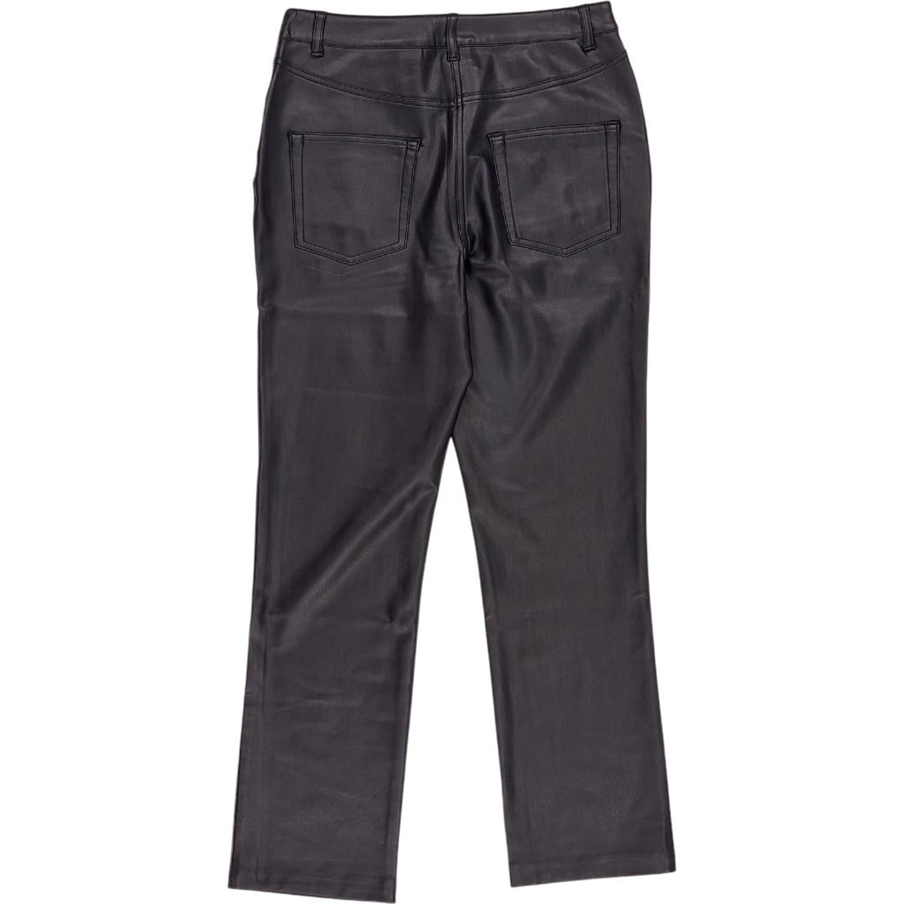 Wyse Black Polyurethane Coated Trousers