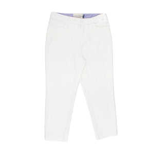 Seasalt White Cropped Jeans - Seconds