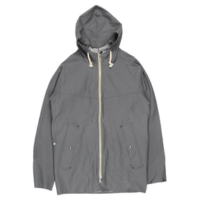 Elka Grey Hooded Rain Jacket