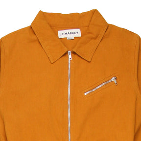 L.F. Markey Burnt Orange Canvas Boilersuit