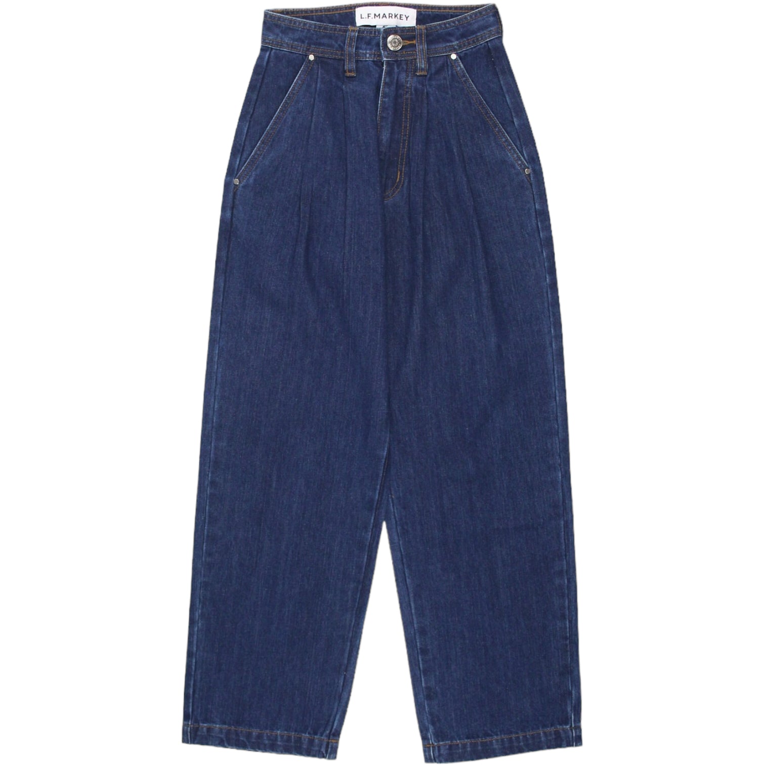 L.F. Markey Blue August Pleat Front Jeans