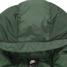 Nike Down Filled Forest Green Hooded Puffer Jacket