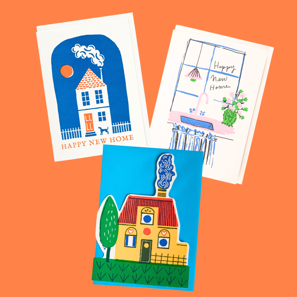'New Home' cards - Letterpress cards from Archivist