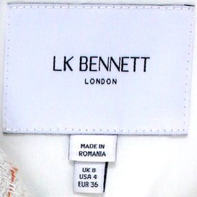 L.K. Bennett Cream/Tutti Frutti Boucle Shirt Dress