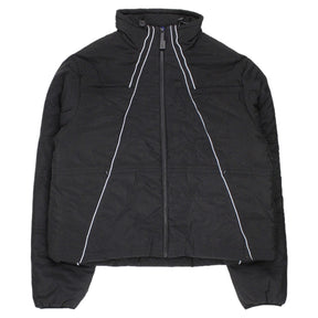 A Cold Wall Black Quarter Zip Piping Jacket