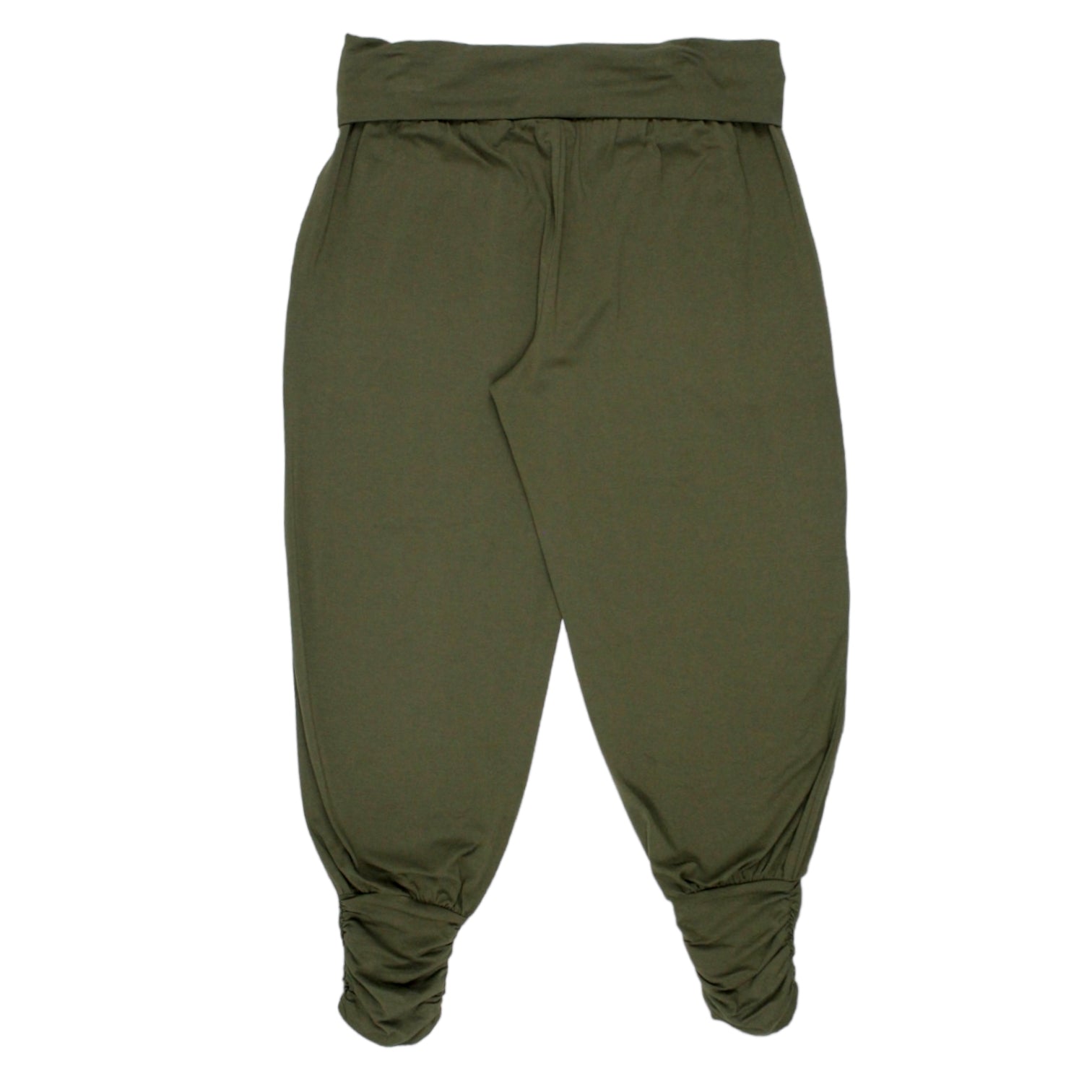 Hush Olive Long Harem Trousers