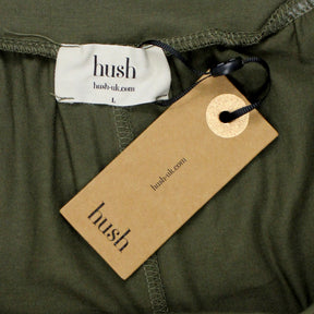 Hush Olive Long Harem Trousers