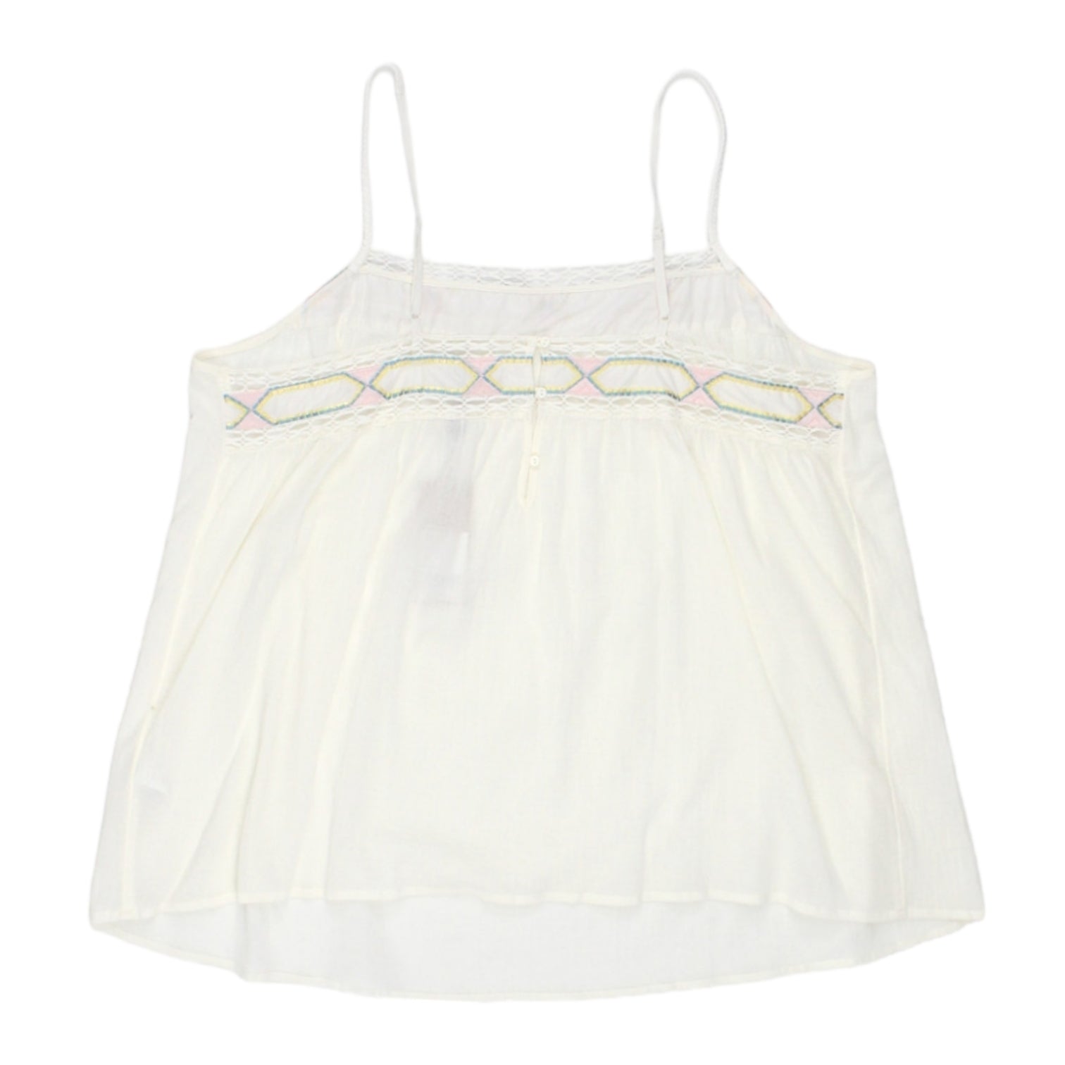 Hush White Embroidery Cami