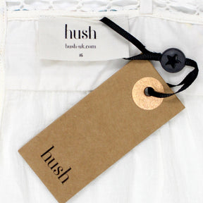 Hush White Embroidery Cami