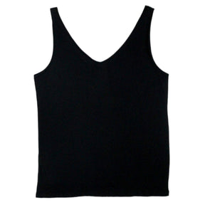 Hush Black V-Neck Vest