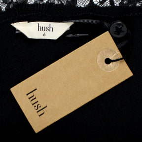 Hush Black Lace Imogen Mini Dress