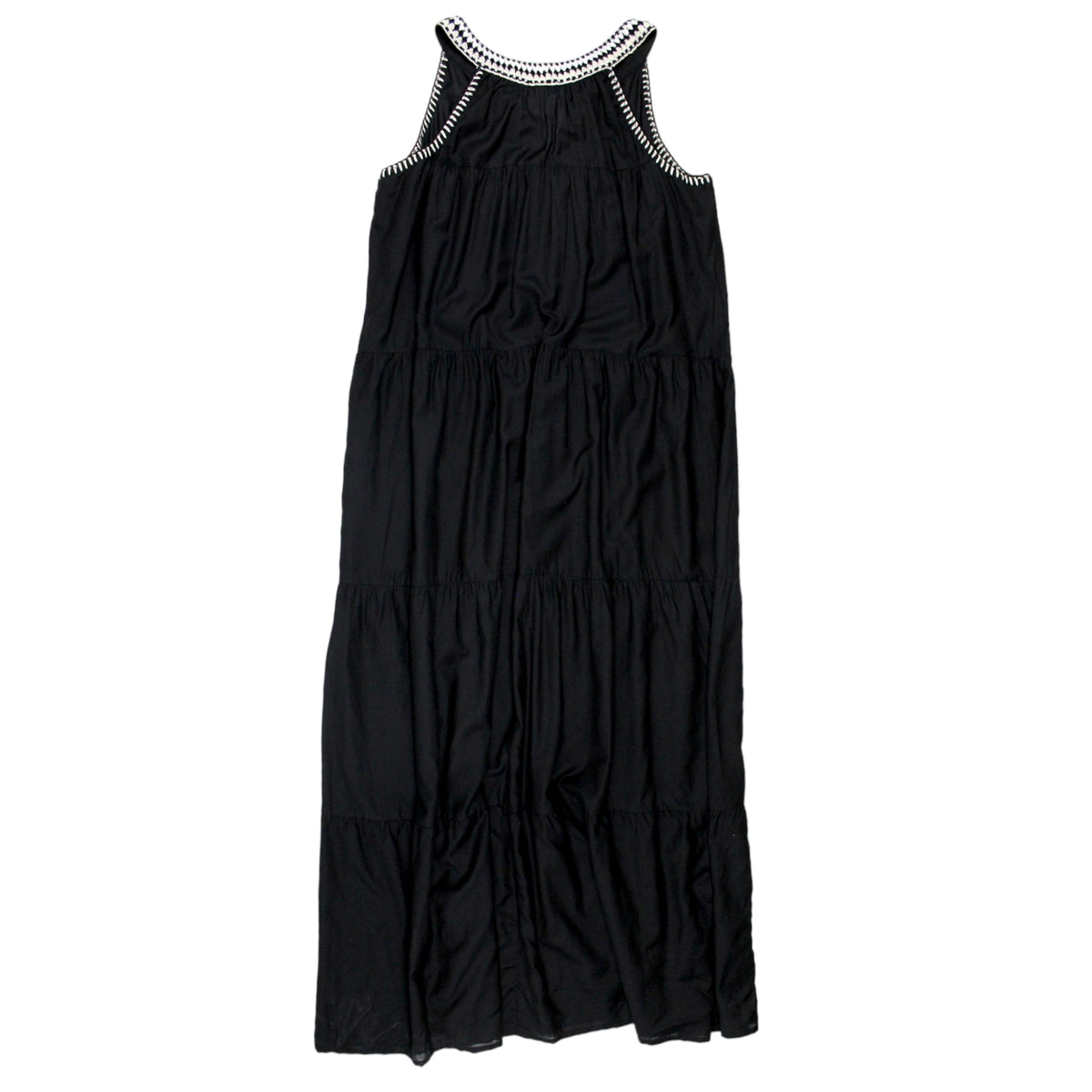 Hush Black/White Lantana Crochet Dress