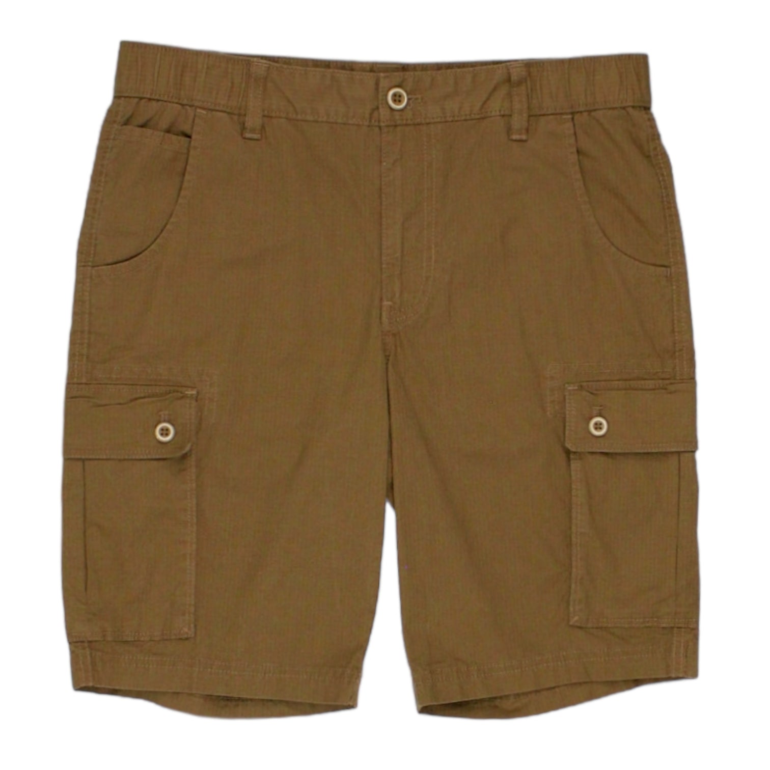 IZOD Brown Slim Fit Cargo Shorts