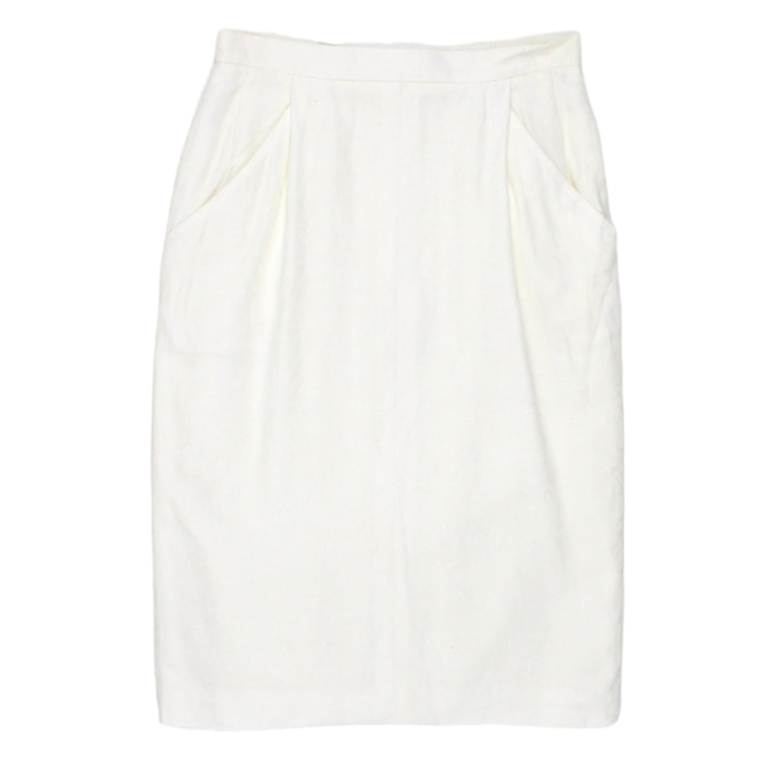 Jaeger White Jacquard Skirt | Shop from Crisis Online