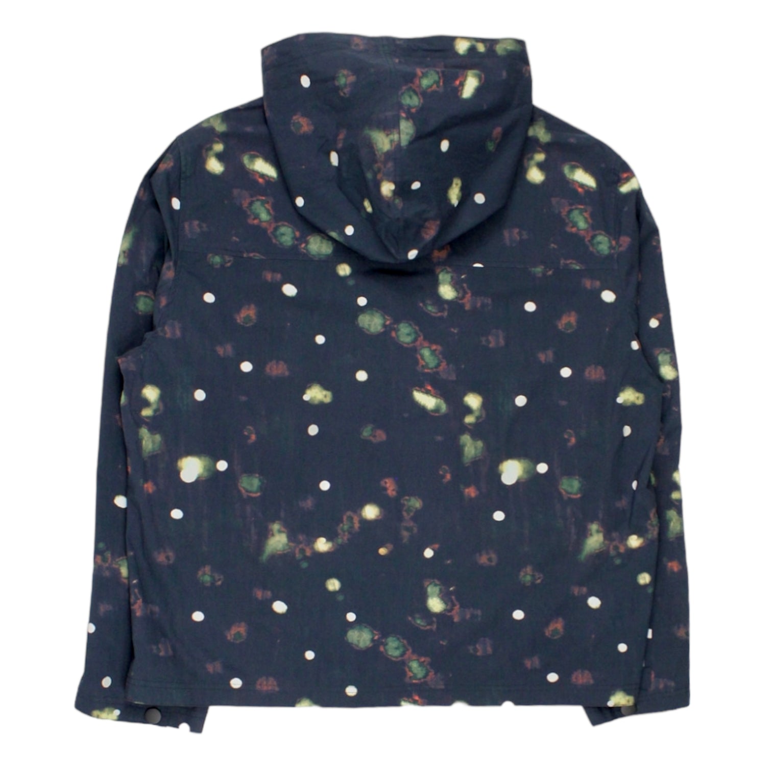 Studio Nicholson Navy Spot Hooded Top