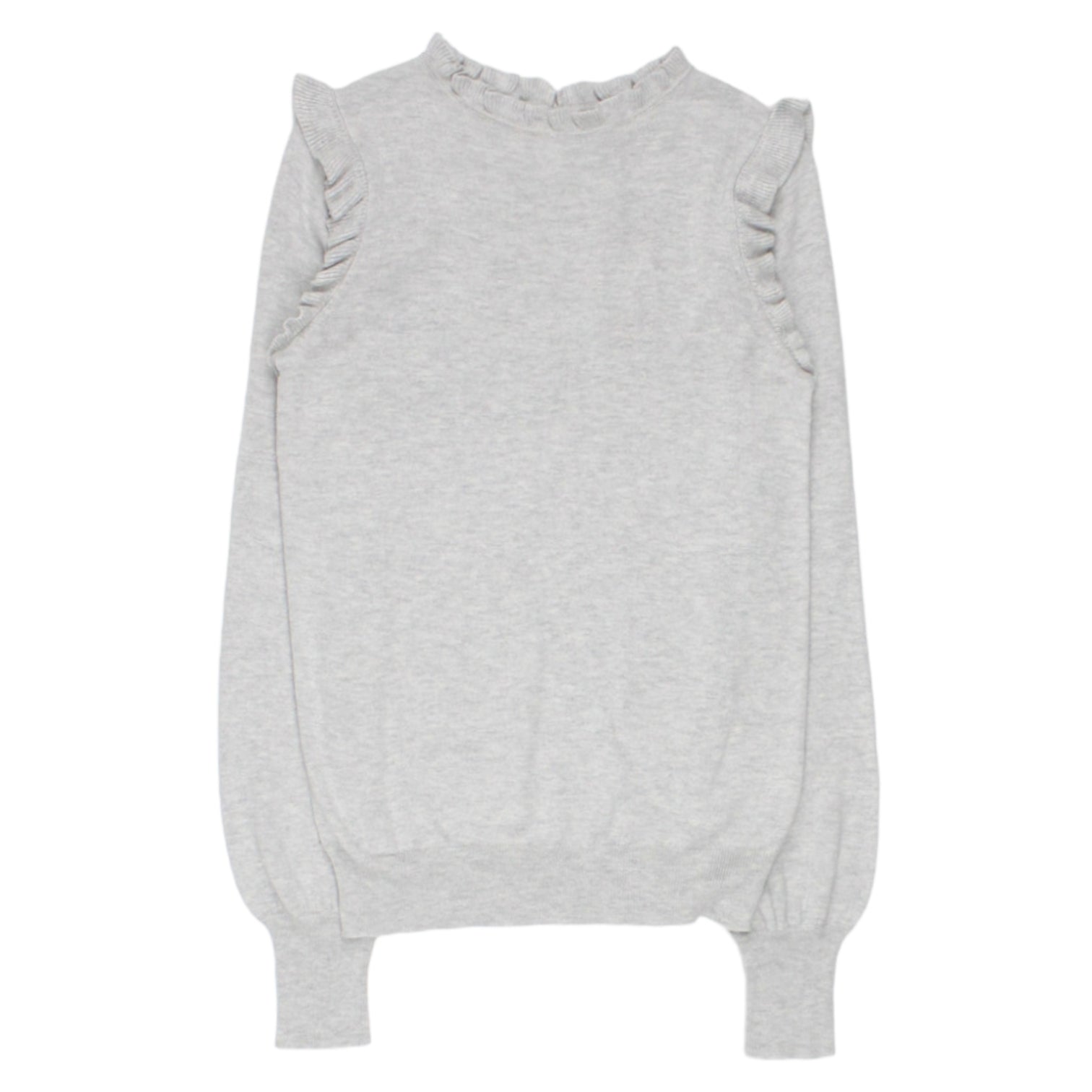 Hush Grey Presley Frill Jumper