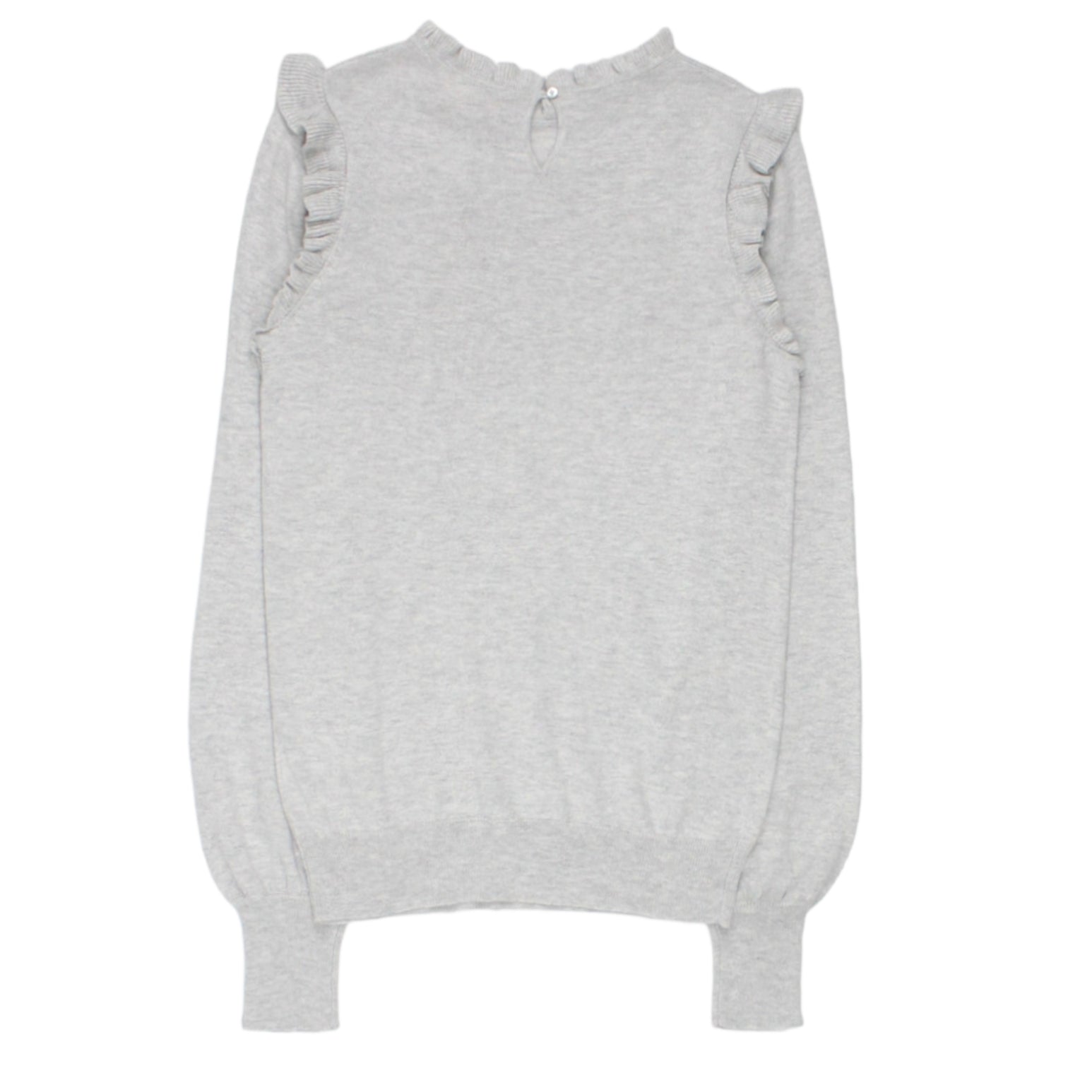 Hush Grey Presley Frill Jumper