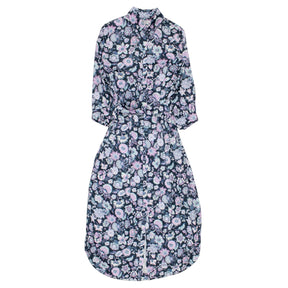 NRBY Blue Liberty Print Midaxi Dress