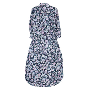 NRBY Blue Liberty Print Midaxi Dress