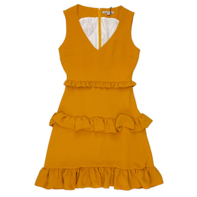 Edel'ine L'ee Saffron Frilled Dress